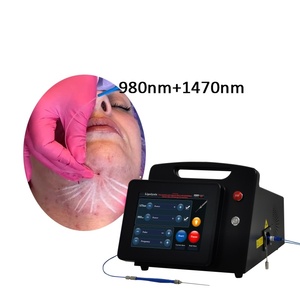 เครื่องเลเซอร์ไดโอดแบบมืออาชีพ ความยาวคลื่นคู่ 980nm+1470nm สำหรับการสลายไขมันและลดสัดส่วน - Product Image 1