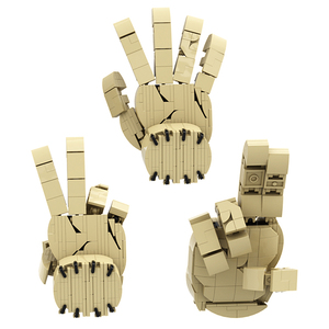 Funbuild Thiết Kế Ban Đầu Loạt Phim Tùy Chỉnh Thực hiện Logo Wednesday Tay Gạch Đồ Chơi Giáo Dục Đồ Chơi Quà Tặng Xây Dựng Khối Đồ Chơi - Product Image 3