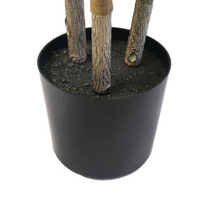 Arbre ficus lyrata artificiel <span class=keywords><strong>en</strong></span> pot, plante artificielle écologique <span class=keywords><strong>en</strong></span> PEVA, décoration intérieure et extérieure, <span class=keywords><strong>jardin</strong></span>, résistant aux UV, fête - Product Image 4