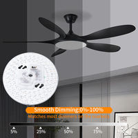Module d'éclairage LED pour ventilateur de plafond HY_DOB 18W 36W ETL ERP, kit de remplacement pour éclairage de plafond LED