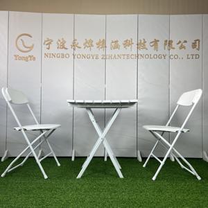 Sillas de Plástico Plegables para Hotel y Exteriores para Bodas y Banquetes, Mesas y Sillas Plegables Apilables para Eventos y Fiestas de Cumpleaños - Product Image 5