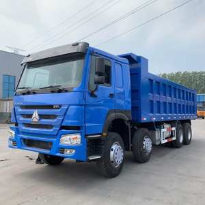 Gebrauchter Sinotruck Howo LKW U-Form 40 Tonnen 50 Tonnen 8x4 371 Howo Kipper Muldenkipper Diesel Euro 2 Emission Weichai Motor Linkslenker AUSA - Product Image 2