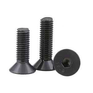 Grado 10.9 acciaio al carbonio nero svasato <span class=keywords><strong>testa</strong></span> <span class=keywords><strong>esagonale</strong></span> viti DIN7991 Allen <span class=keywords><strong>bulloni</strong></span> m1. 6 M2 M2.5 M3 <span class=keywords><strong>dimensioni</strong></span> superficie annerimento - Product Image 4