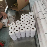 Bonne qualité 70g 65g 48g 55g rouleau de papier de registre thermique noir 80x80mm pour supermarché