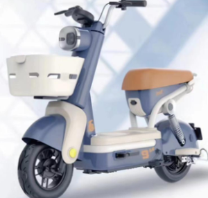 Mini Scooter de 2 Plazas, 350W, 48V, Batería Extraíble, Bicicleta Urbana Pequeña para Damas, Viajes Diarios Familiares - Product Image 4