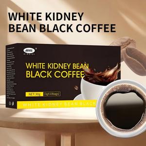 Caffè Nero Istantaneo Dimagrante Senza Zucchero con Fagioli Bianchi, Caffè Sano per Bruciare Grassi e Controllare il Peso - Product Image 3