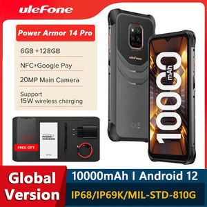 <span class=keywords><strong>Ulefone</strong></span> <span class=keywords><strong>Power</strong></span> <span class=keywords><strong>Armor</strong></span> <span class=keywords><strong>14</strong></span> <span class=keywords><strong>Pro</strong></span> téléphone robuste 6 go + 128 go batterie 10000mAh 6.52 pouces Android 12 téléphones portables - Product Image 2