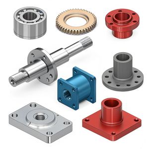 Servicio de Mecanizado CNC de Precisión para Prototipos Metálicos de Latón, Aluminio y Cobre, Servicios de Corte Láser y Fresado - Product Image 1