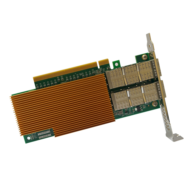 100G Dual Fiber Port E810-CAM2 PCle 4.0 X16  QSFP28 Ethernet Server Optic Networking Interface Card Adapter Card New Arrival