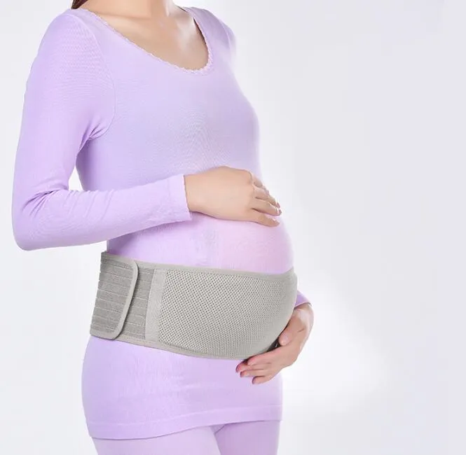 Faixa de apoio para barriga de gravidez, cinto ajustável para mulheres, cinto de apoio para barriga, abdômen e pélvico