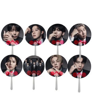 Mini Ventilador <span class=keywords><strong>de</strong></span> PVC Estilo Kpop, Regalo para Fans <span class=keywords><strong>de</strong></span> Jin, <span class=keywords><strong>Jimin</strong></span>, Jungkook, Jhope, Teahyun, Suga, Rm, del World Tour Fanmeeting - Product Image 2