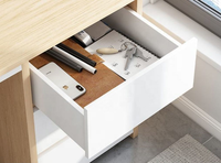 Bureau d'ordinateur de luxe, table d'étude, bureau, table d'ordinateur en bois, tables d'enfants