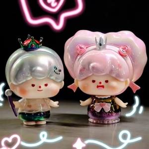 Figurine de collection originale Baby Three Munmun Dark Fairy Tale Cute Villain Granule Blind Box Adorable - Product Image 6