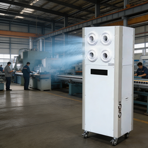 <span class=keywords><strong>Climatiseur</strong></span> industriel portable 6400W sans unité extérieure, refroidisseur <span class=keywords><strong>mobile</strong></span> pour atelier, refroidissement temporaire - Product Image 2