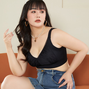 Soutien-gorge sans couture grande taille, sans armatures, confortable, couvrant entièrement, dissimulant la graisse du dos, indispensable au quotidien - Product Image 2