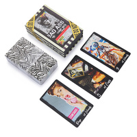 Impresión de Cartas del Tarot con Borde Dorado Personalizado de Alta Calidad al por Mayor, con Cartas del Oráculo y Libro de Instrucciones