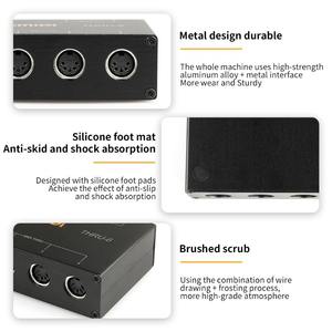 Boîte <span class=keywords><strong>MIDI</strong></span> 1 entrée 6 sorties, convertisseur séparateur <span class=keywords><strong>MIDI</strong></span>, boîte hôte, plug and play, compatible avec tous les appareils et interfaces <span class=keywords><strong>MIDI</strong></span> standard - Product Image 5