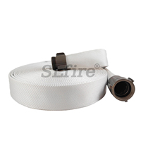 Tuyau en PVC de 3 pouces, tuyau en toile de 76 mm, tuyau d'incendie en PVC de 8 bars