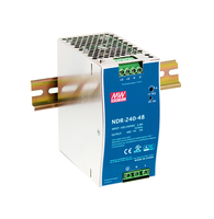 Alimentation à découpage AC/DC Mean Well NDR-240-24 240W 10A 24V sur rail DIN, design ultra-plat, pour l'industrie
