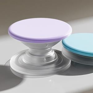 2026 Exclusive Patented Design Flexible Waterproof Phone Grip Soft Silicone Finger <b>Holder</b> Adhesive Universal Phone Back Stand - Product Image 1