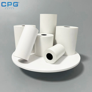 Rollo de Papel Térmico para Caja Registradora 57x45mm 55gsm, Rollos de Papel Térmico para Punto de Venta sin BPA, Personalizados de Fábrica para Farmacias - Product Image 1