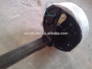 Eje de rueda de 10 pernos para Camper Touring caragrícola, eje cuadrado de caída con freno eléctrico para flotadores de caballos, gran oferta - Product Image 4