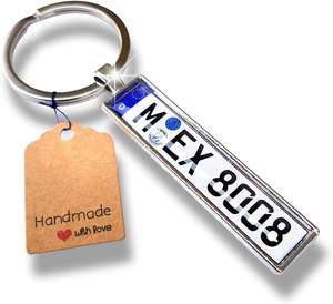 Al por mayor aleación de zinc coche llavero coche metal esmalte llavero - Product Image 2