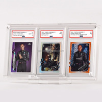 Support de Présentation de Cartes de Collection en Acrylique Anti-UV Personnalisé pour Cartes Gradées 3, Présentoir de Bureau pour Cartes de Jeu, de Sport et de Collection