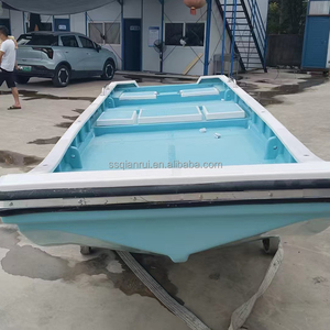 Oferta Especial: Bote de Pesca Pequeño de Cubierta Abierta, Casco de Fibra de Vidrio, Fondo Plano, para Recreación, Directo de Fábrica China - Product Image 3