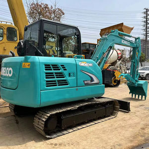 Miniexcavadora Kobelco SK60 de 6 Toneladas, Certificada de Alta Calidad, Motor Original Japonés, Bomba y Motor Principales, Modelo 2013, Ciudad de Shanghái - Product Image 1