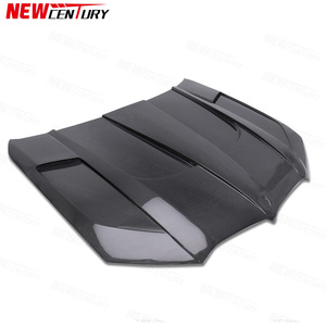Compatible avec le remplacement du capot moteur du BMW X5 G05 F95, style fibre de carbone avec ouverture. - Product Image 3