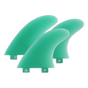 Accessoires de <span class=keywords><strong>surf</strong></span> Waterplay en gros, aileron de planche de <span class=keywords><strong>surf</strong></span> double thruster quad, <span class=keywords><strong>ailerons</strong></span> de <span class=keywords><strong>surf</strong></span> verts transparents en fibre de verre pour <span class=keywords><strong>FCS</strong></span> - Product Image 6