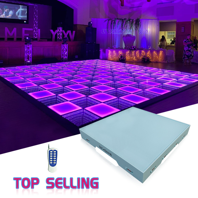 New Product P10 3d Mirror Screen Magnet Led Dance Floor Panel