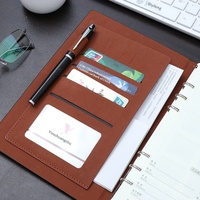 Carnet à feuilles mobiles A5 en gros, couverture en similicuir, coffret cadeau de haute valeur, idéal pour l'école, fabriqué en Chine (Zhejiang)