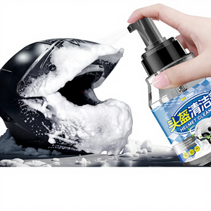 Limpiador de Cascos para Motocicleta, Limpiador de Forro de Espuma, Agente de Limpieza sin Agua, Eliminador de Manchas, Desodorante en Aerosol de 330 ml, Hecho Naturalmente - Product Image 2