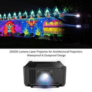 Projecteur laser professionnel <span class=keywords><strong>25000</strong></span> ANSI Lumen pour projection de mappage de façade extérieure avec fusion des images à bordure. - Product Image 1
