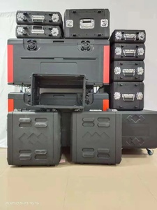 Expédition en plastique Antichoc 12U 14U Rack Case Dur en plastique Outil Case Flight Case - Product Image 3