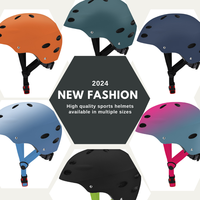 Nouvelle tendance de la mode haute qualité cyclisme Skateboard casque adultes enfants casque réglable protection vélo Skateboard casque