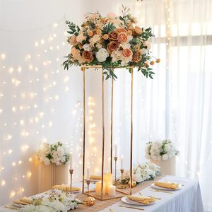 Metal Gold Column Geometric <strong>Flower</strong> Stand Gold <strong>Flower</strong> <strong>Display</strong> Rack Wedding Decorations Table Centerpieces <strong>Flower</strong> Vase Stand - Product Image 4