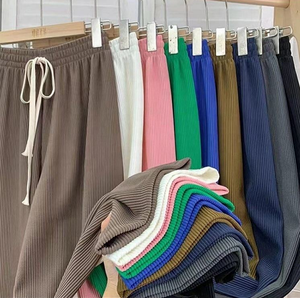 <span class=keywords><strong>Pantalon</strong></span> ample femme nouvelle collection printemps 2026, style rétro taille haute avec fermeture éclair - Product Image 5