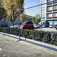 Clôture temporaire portable anti-escalade YC, installation facile, clôture mobile temporaire fiable, clôture temporaire portable