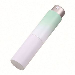 Custom Printed Logo Empty 8Ml Luxury Travel Refillable Aluminum Glass Twist Gradient Color Portable Pump Sprayer <b>Perfume</b> - Product Image 5