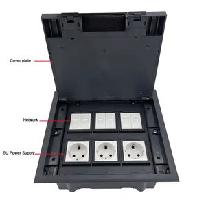 IGERCN, el mejor precio de fábrica, <span class=keywords><strong>caja</strong></span> de toma de corriente de <span class=keywords><strong>suelo</strong></span> de plástico de, toma de corriente oculta empotrada para oficina, 30A, corriente nominal NFC - Product Image 3