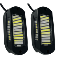 Kingshowstar 12V violet lumière UV noir lumière blanche lampe de poche UV lampe de roche pour camion voiture