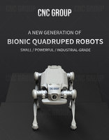 Fabrik heißer Verkauf AI 5G Autonome Smart Security Patrol Roboter Industrie hund Intelligente Vierbeiner Roboter Patrouillen erkennung