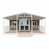 Maisons conteneurs en acier à 2 chambres à coucher, portables, préfabriquées, pliables, modulaires, hôtels de luxe préfabriqués, mini-maisons