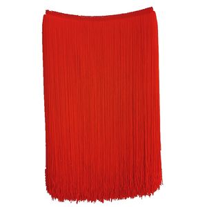 Groothandel 12 "30Cm Meer Kleuren Zijdeachtig Chainette Nylon Dubbele Dikte Dansjurk Kwastje Franje Voor Decoratie - Product Image 1