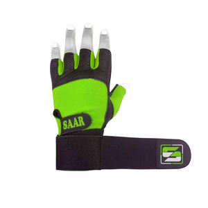 Gants de gymnastique robustes réglables en cuir respirant demi-doigt accessoires d'entraînement de fitness Protection de la paume équipement de sport - Product Image 3