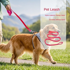 Laisse longue multifonctionnelle réglable pour <span class=keywords><strong>chien</strong></span>, laisse mains libres pour <span class=keywords><strong>chien</strong></span>, marche et course à pied - Product Image 3