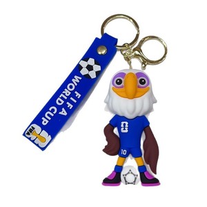 Llavero de Dibujos Animados con la Mascota de la Copa Mundial de Fútbol 2026, Messi y Ronaldo, para Fanáticos, Venta al por Mayor de Regalos Deportivos de Fútbol - Product Image 5